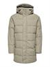 ONSCARL LIFE LONG QUILTED COAT OTW NOOS desert taupe