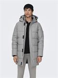 ONSCARL LIFE LONG QUILTED COAT OTW NOOS griffin