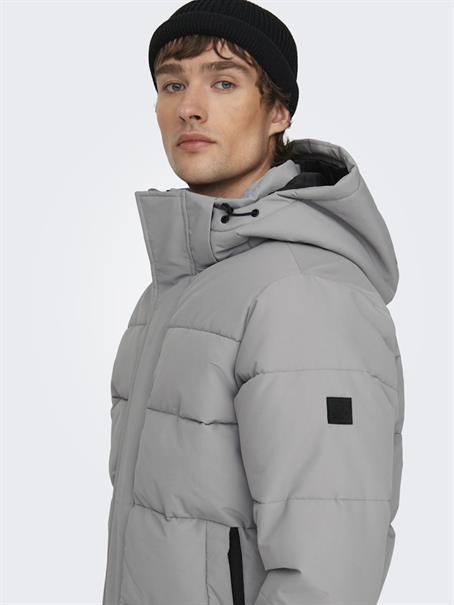 ONSCARL LIFE LONG QUILTED COAT OTW NOOS griffin