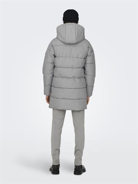 ONSCARL LIFE LONG QUILTED COAT OTW NOOS griffin