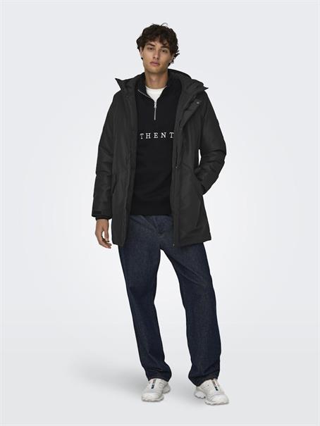ONSCARL LIFE PARKA OTW NOOS black