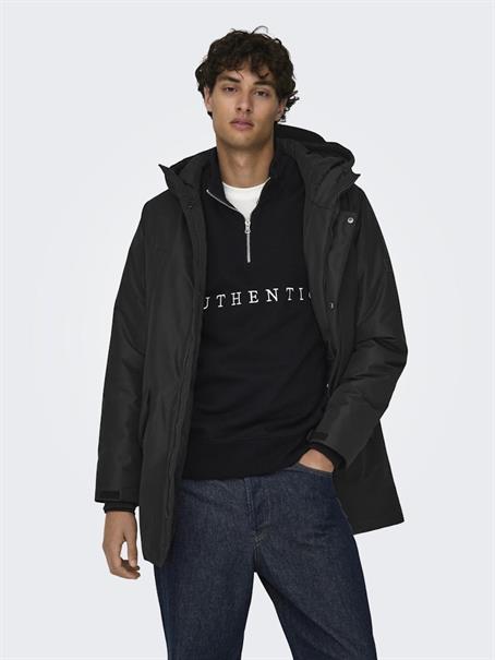 ONSCARL LIFE PARKA OTW NOOS black