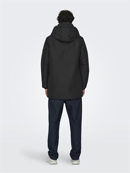 ONSCARL LIFE PARKA OTW NOOS black