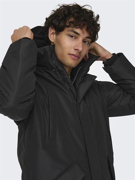 ONSCARL LIFE PARKA OTW NOOS black