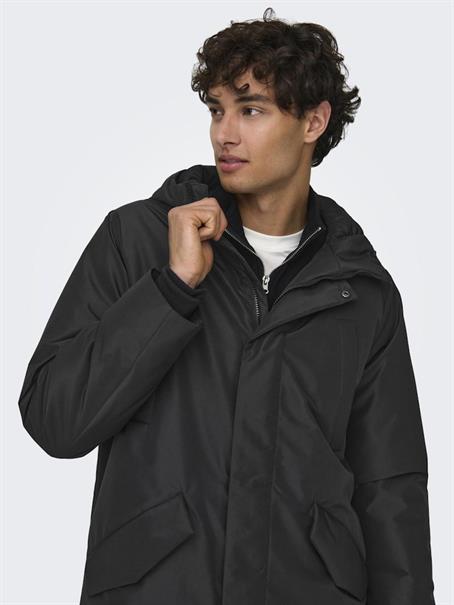 ONSCARL LIFE PARKA OTW NOOS black