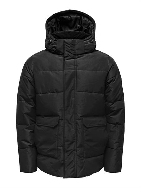 ONSCARL LIFE QUILTED JACKET NOOS OTW black