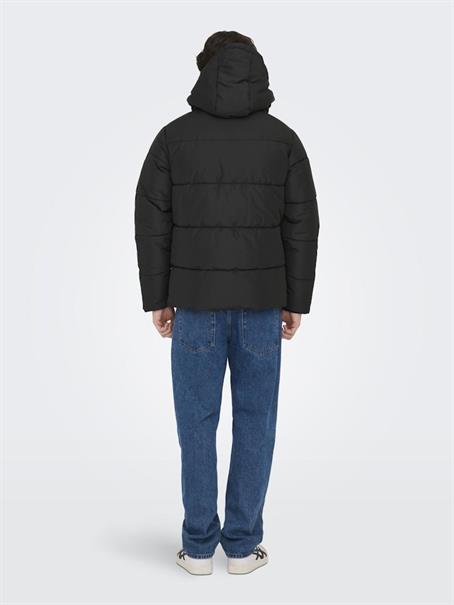 ONSCARL LIFE QUILTED JACKET NOOS OTW black