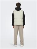 ONSCARL LIFE QUILTED VEST OTW silver lining