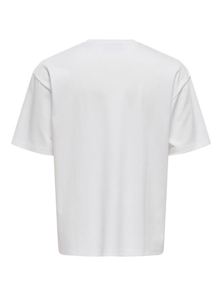 ONSCASPIAN AIRFLEX BOXY SS TEE NOOS white