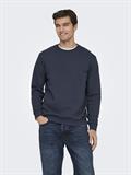ONSCERES CREW NECK NOOS blue nights