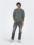 ONSCERES CREW NECK NOOS castor gray