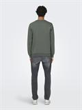 ONSCERES CREW NECK NOOS castor gray