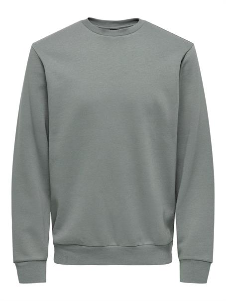 ONSCERES CREW NECK NOOS castor gray