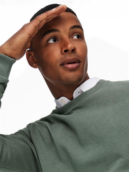 ONSCERES CREW NECK NOOS castor gray