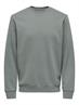 ONSCERES CREW NECK NOOS castor gray