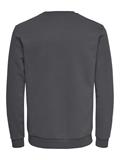 ONSCERES CREW NECK NOOS grey pinstripe