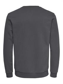 ONSCERES CREW NECK NOOS grey pinstripe