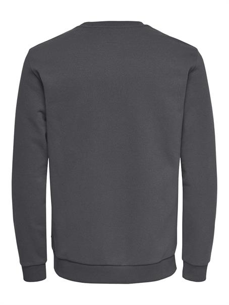 ONSCERES CREW NECK NOOS grey pinstripe