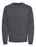 ONSCERES CREW NECK NOOS grey pinstripe
