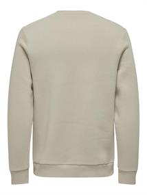 ONSCERES CREW NECK NOOS silver lining