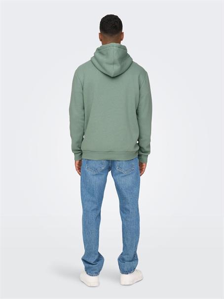 ONSCERES HOODIE SWEAT NOOS chinois green