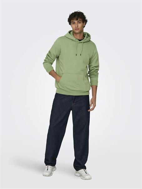 ONSCERES HOODIE SWEAT NOOS dunkelgrün1