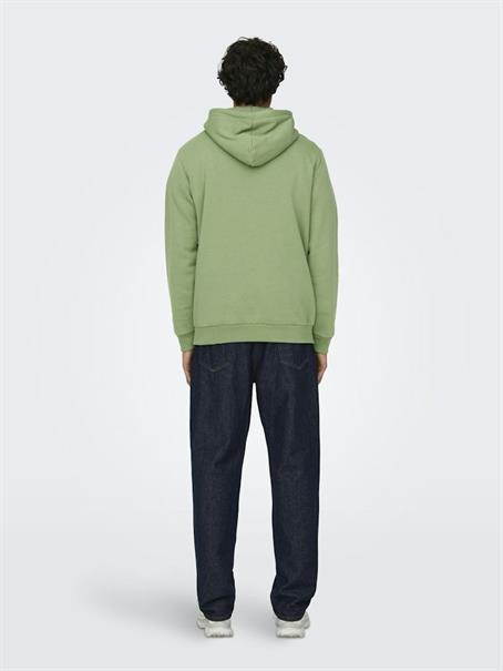 ONSCERES HOODIE SWEAT NOOS dunkelgrün1
