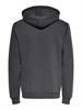 ONSCERES HOODIE SWEAT NOOS grey pinstripe