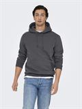 ONSCERES HOODIE SWEAT NOOS grey pinstripe