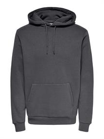 ONSCERES HOODIE SWEAT NOOS grey pinstripe