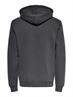 ONSCERES HOODIE SWEAT NOOS grey pinstripe