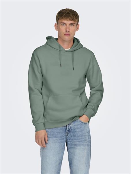 ONSCERES HOODIE SWEAT NOOS iceberg green