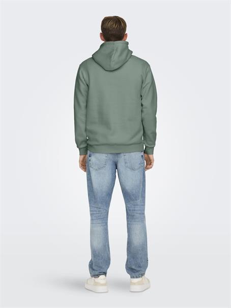 ONSCERES HOODIE SWEAT NOOS iceberg green