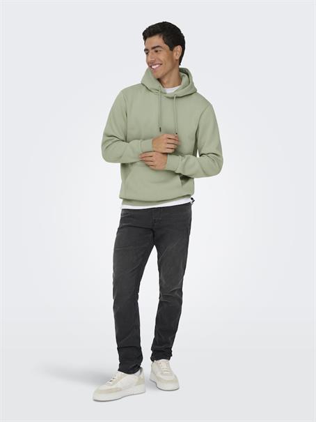 ONSCERES HOODIE SWEAT NOOS iceberg green