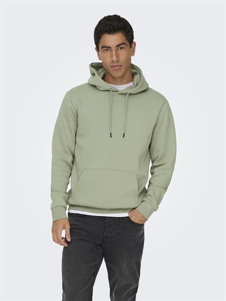 ONSCERES HOODIE SWEAT NOOS iceberg green