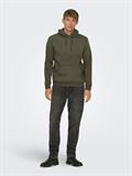 ONSCERES HOODIE SWEAT NOOS major brown