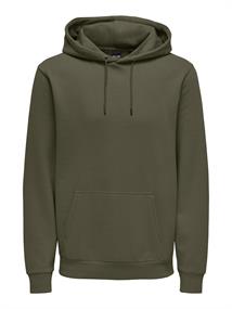 ONSCERES HOODIE SWEAT NOOS major brown