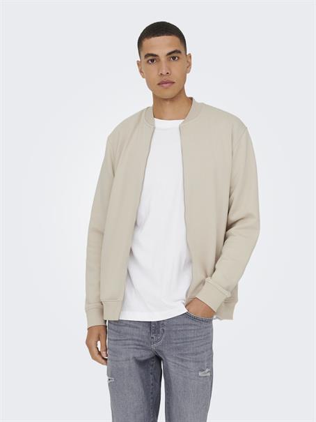 ONSCERES REG ZIP BOMBER JCK NOOS silver lining