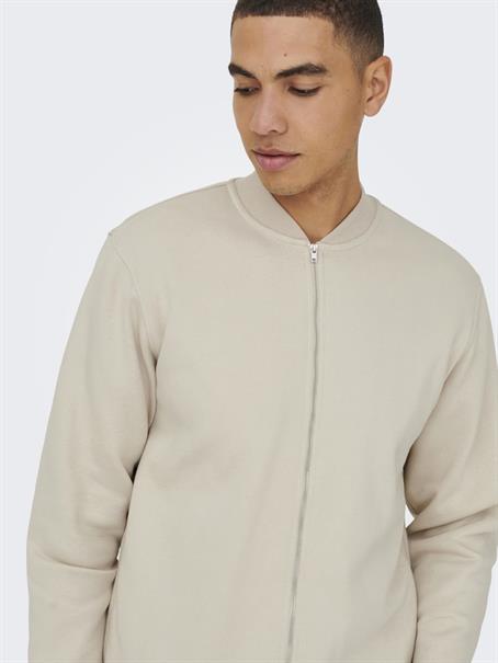 ONSCERES REG ZIP BOMBER JCK NOOS silver lining