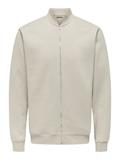 ONSCERES REG ZIP BOMBER JCK silver lining