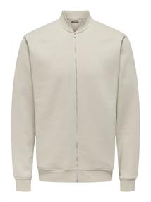 ONSCERES REG ZIP BOMBER JCK silver lining
