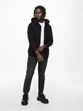 ONSCERES ZIP THR. HOODIE SWEAT NOOS black