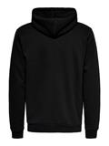 ONSCERES ZIP THR. HOODIE SWEAT NOOS black