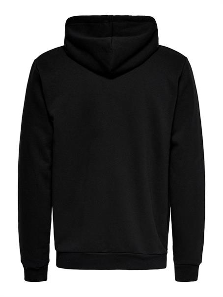 ONSCERES ZIP THR. HOODIE SWEAT NOOS black