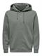 ONSCERES ZIP THR. HOODIE SWEAT NOOS castor gray