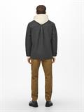 ONSCREED LOOSE WOOL JACKET OTW dark grey melange