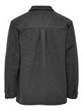 ONSCREED LOOSE WOOL JACKET OTW dark grey melange