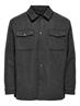 ONSCREED LOOSE WOOL JACKET OTW dark grey melange