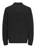 ONSDALE RLX LS POLO KNIT NOOS black