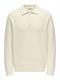 ONSDALE RLX LS POLO KNIT NOOS gardenia